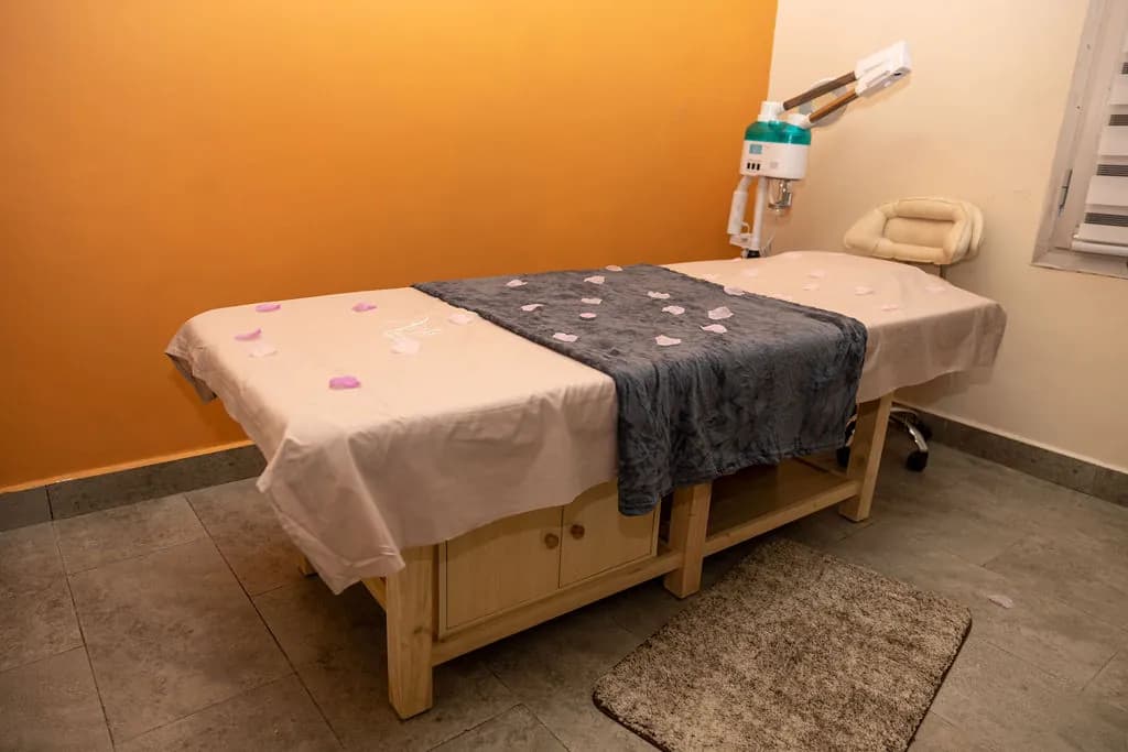 Cabine de massage d’Exalt Institut